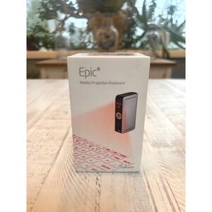 Celluon Epic Mobile Projection Keyboard Bluetooth Laser Virtual Keyboard Silver